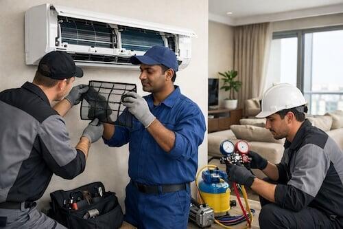 Indoor AC Installation - SREYES EME